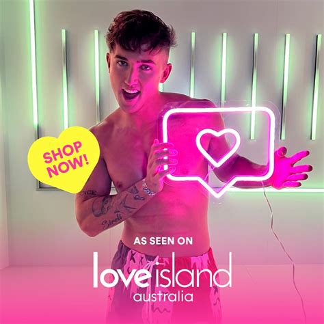 TV Show Merchandise | Love Island Australia x Custom Neon® Collection