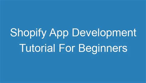Shopify Tutorial 2020 Developers 的图像结果