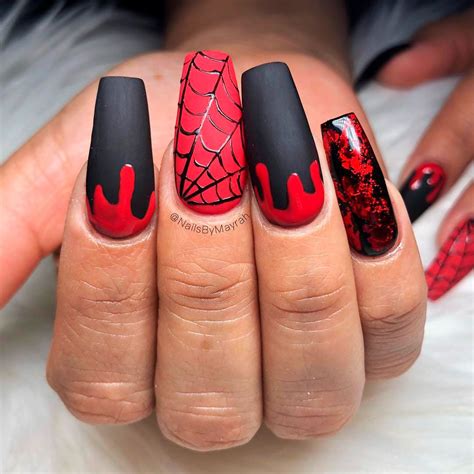 66+ Best Halloween Nail Designs You Must Try This Year | Black ...