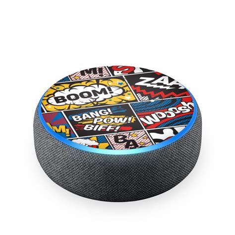 Boom 3 Abstract Skin For Amazon Echodot – WrapCart Skins