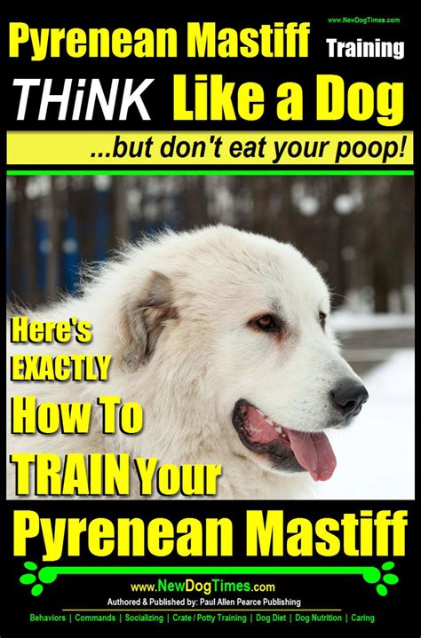 Pyrenean Mastiff Training | Think Like a Dog, But Don’t Eat Your Poop ...