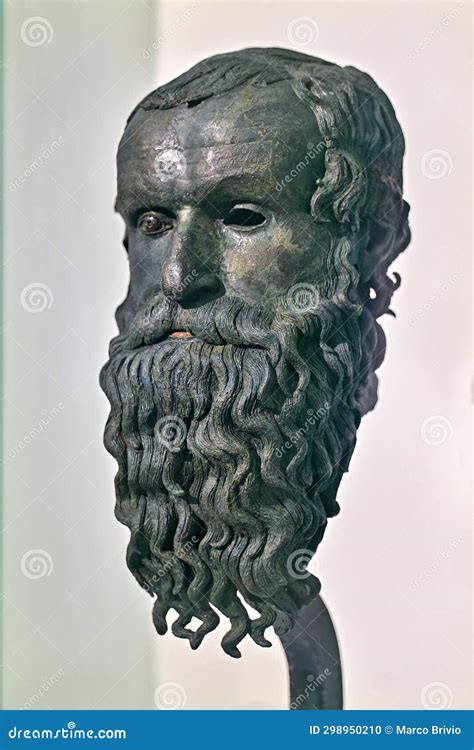 Reggio Calabria. Calabria Italy. the Riace Bronzes at the National ...