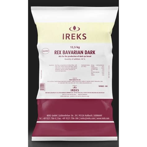 Premix Flour Rex Bavarian Dark Ireks – JITCO