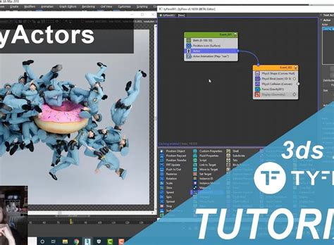 TyFlow Tutorial 的图像结果