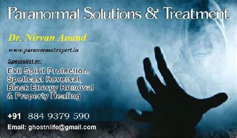 Paranormal Expert In India