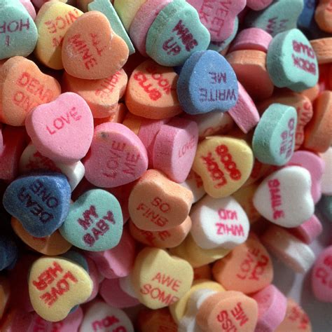 Valentine Hearts With Candy