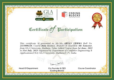 Coding Certificate 的图像结果