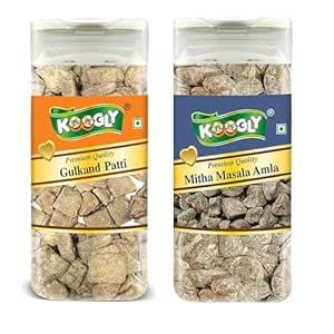 KOOGLY Mouth Freshener PACK OF 2 with mouth freshener, Gulkand Patti ...