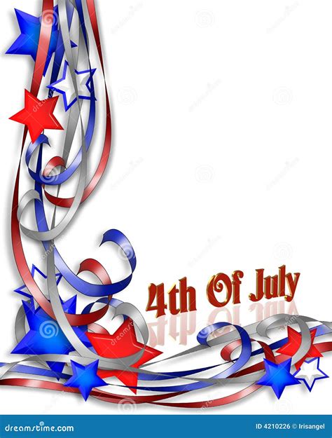 Fourth Of July Clip Art Border