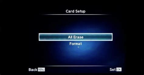 Formatting Memory Card 的图像结果