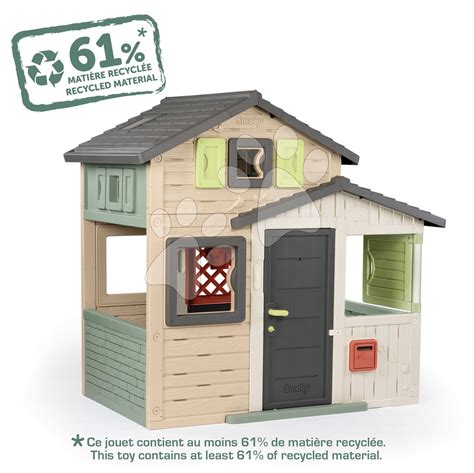 Casa de Amigos con cocina en colores naturales Friends House Life Smoby