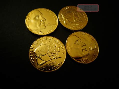 Westward Journey Liberty Series 2005 Gold Buffalo Nickel Rare 24 K Gold ...