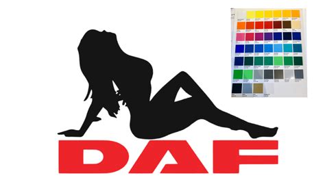 Glossy Truck Decal DAF Truck Viking Vinyl Decals - Glossy Stickers For ...