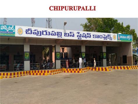 Ariel View of Pandit Nehru Bus Station, Vijayawada