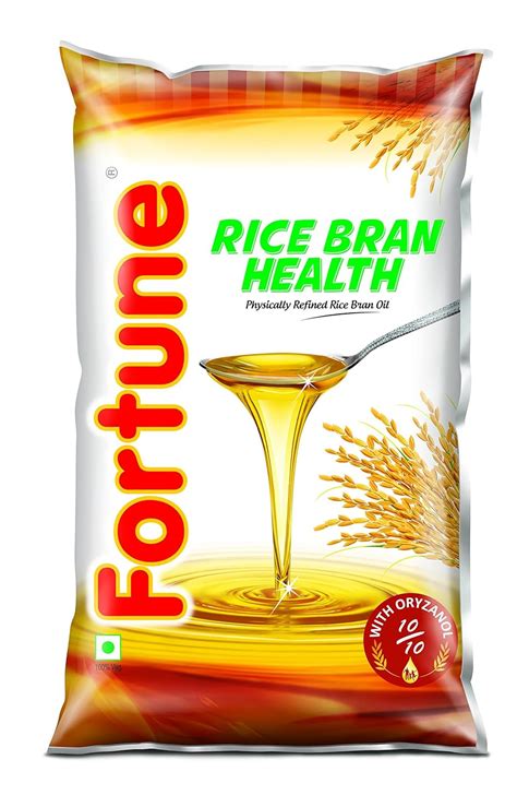 Fortune Health Oil - Rice Bran,1L Pouch : Amazon.in: Grocery & Gourmet ...