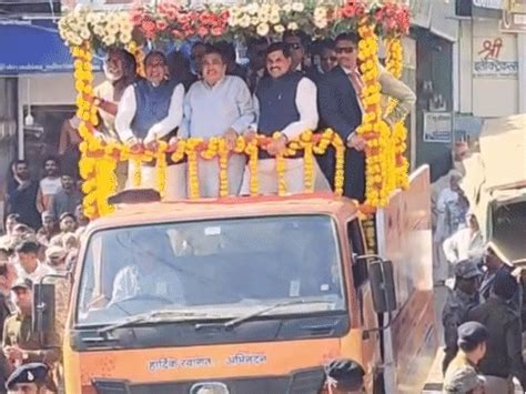 Sewage Earns ₹300 Cr Annually; Gadkari Inaugurates 8 Road Projects in ...