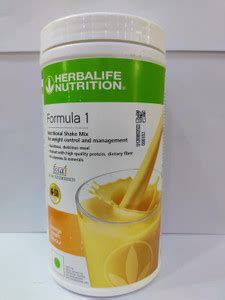 HERBALIFE FORMULA 1 NUTRITIONAL SHAKE MIX MANGO PACK- 1 Price in India ...