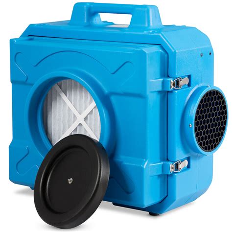 Portable Heavy Duty HEPA Negative Air Scrubber Machine- Zincera