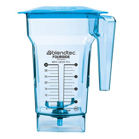 Blendtec 75 oz FourSide Commercial Jar - Four-Sided Replacement Blender ...