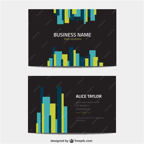 Free Excel Business Card Template 的图像结果