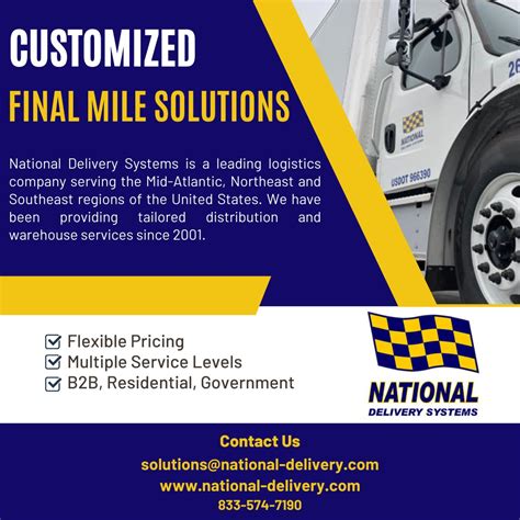 #finalmile #transportation #nds #customizedsolutions #logistics ...