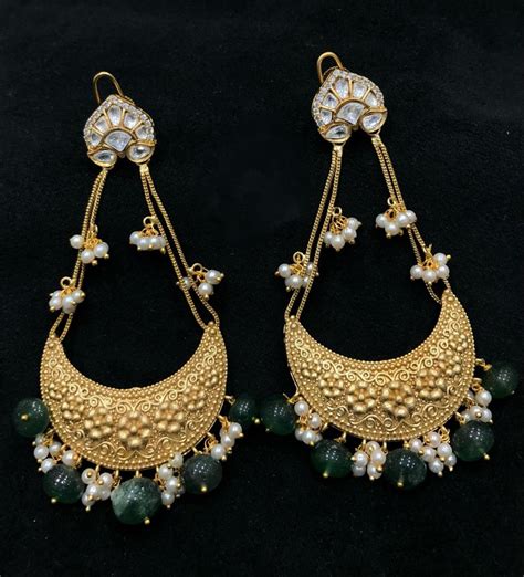 Wamiqa Gold Plated Earrings – Amreli Jaipur