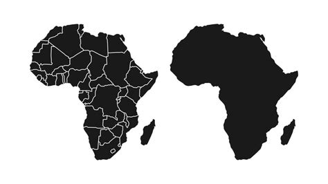 African Map Vector 的图像结果