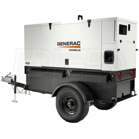 Generac MMG45IF4-MTG45T 36kW Prime / 40kW Standby Skid-Mount Diesel ...