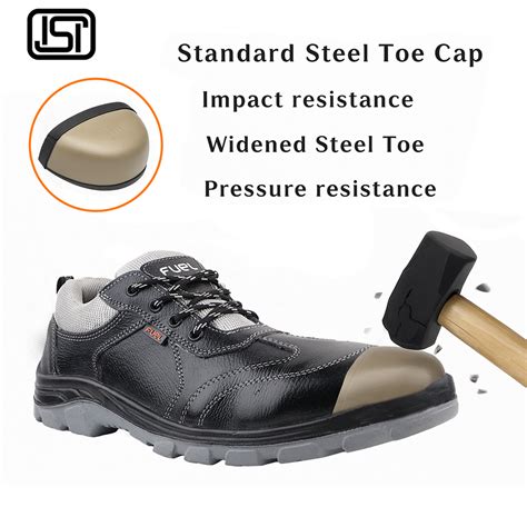 FUEL Stroid-DD PU Single Density Industrial Sole Safety Shoes for Men ...
