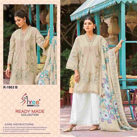 SHREE FABS HIT DESIGN R-1903 COLOURS BY SHREE FABS R-1903-A TO R-1903-D ...
