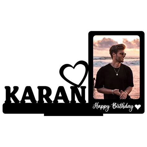 GiftsWale Customized Table Top Photo Frame With Name | Best Gift for ...