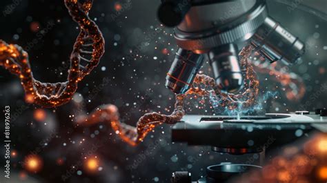 DNA Under Microscope 的图像结果