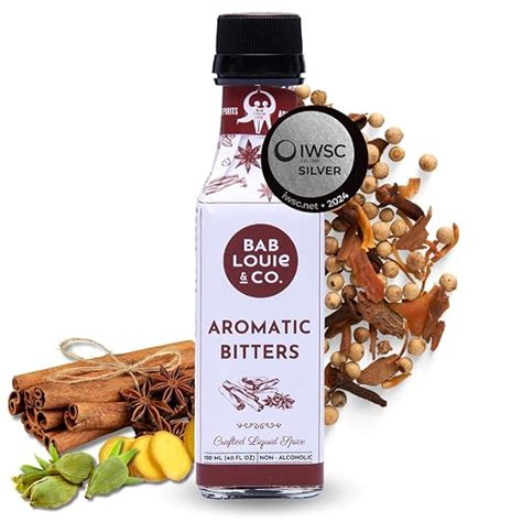 Bab Louie & Co. Aromatic Bitters For Cocktails, India's 1st Non ...