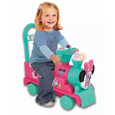 Disney's Minnie Mouse Play n' Sort Activity Train Ride-On Vehicle by ...