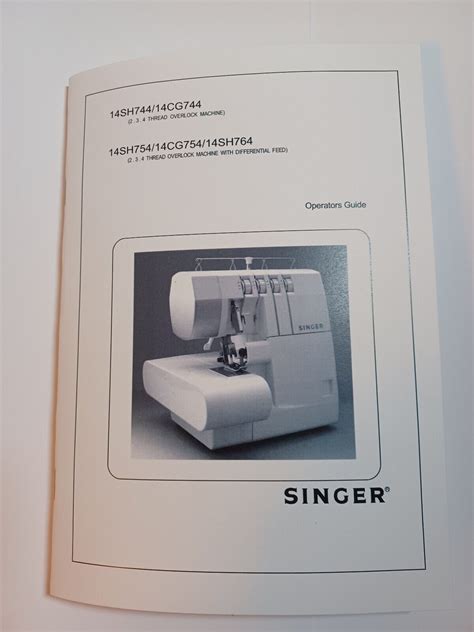 Image result for Singer Model 14SH754 How to Set
