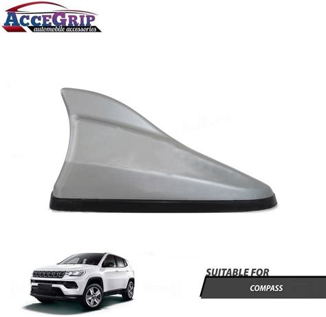 ACCEGRIP Shark Fin Antenna For Jeep Compass ( AG-SIL107 ) Hidden ...