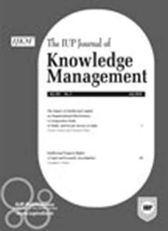 Subscribe to Knowledge Management Journal - IUP Publications