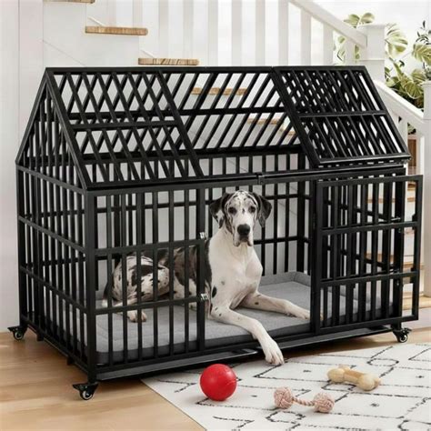 Heavy Duty Dog Crates & Indoor Kennels (L, XL, XXL, and XXXL)