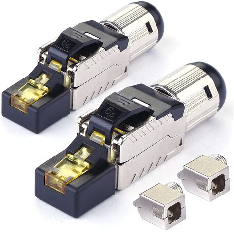 Tedgetal Reusable Tool-Free Cat6A Connectors - 2-Pack India | Ubuy