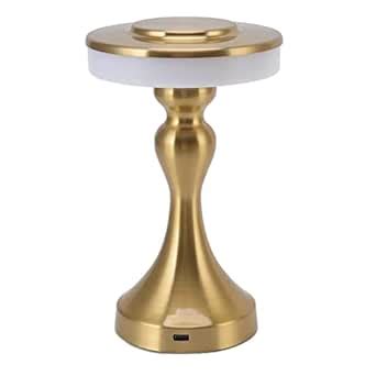 Buy DUHJ Small Table Lamp, Battery Powered Dimmable USB Charging ...