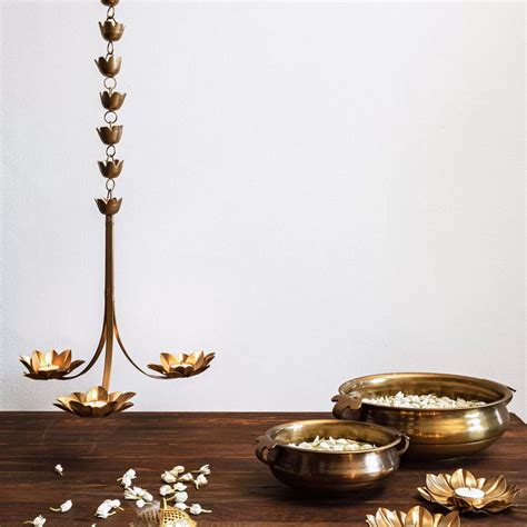 Tea Light Holder - Hanging Lotus Design – Revive Home