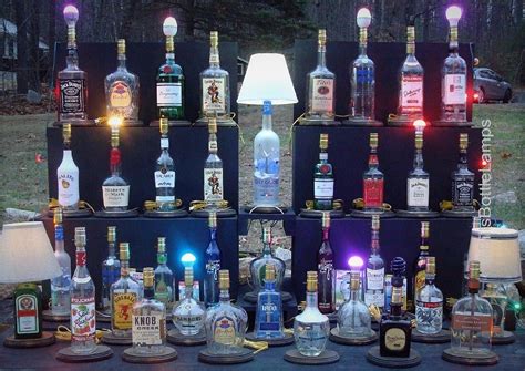 Buy JAMESON IRISH WHISKEY Liquor Bottle TABLE LAMP Light Wood Base Bar ...