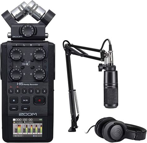 Zoom H6 All Black 6-Track 6-Input Portable Recorder India | Ubuy