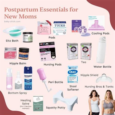Postpartum Essentials: Must-Haves for Mom and Baby - Baby Chick