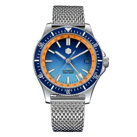 San Martin Original Design Sports Watch SN0119G - Blue Dial – DREAM WATCHES