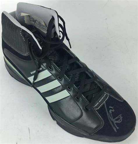 Lot Detail - Tim Duncan Signed Game Issued Adidas Shoes (PSA/DNA)