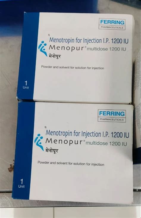 Gynecology - Menopur 600 Iu Wholesale Trader from Ahmedabad