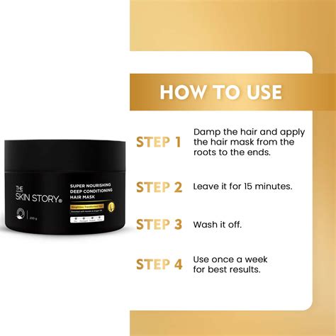 Buy THE SKIN STORY SUPER NOURISHING DEEP CONDITIONING HAIR MASK, 200G ...