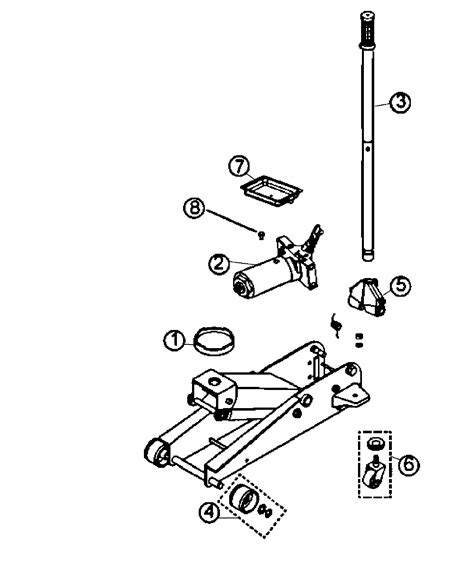 Hydraulic Floor Jack Parts List at Liza Tubbs blog