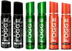 Buy FOGG HAPPY AMAZE NICE PREMIUM DEO DEO 25ML PACK OF 6 Eau de Parfum ...